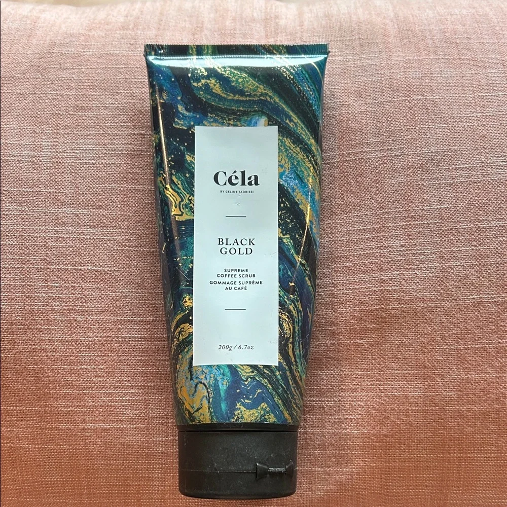 Cela Black Gold Body Scrub | 6.7 oz | New